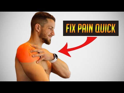 How to Fix Shoulder Pain/Impingement! (5 Easy Steps)