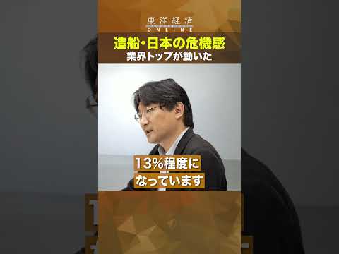 造船・日本の危機感【造船ニッポンの凋落】