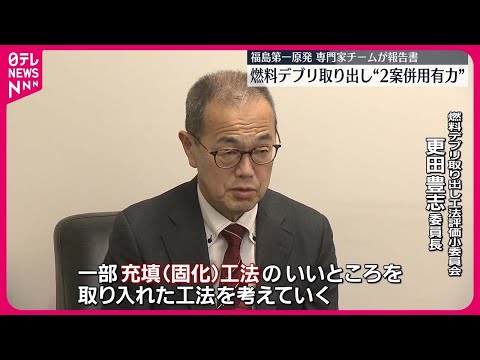 【福島第一原発】燃料デブリ取り出し“2案併用が有力”　専門家チームが報告書