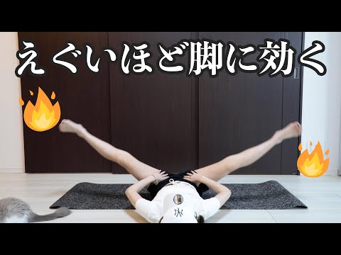 脚＆お尻が同時に痩せる最強脚やせトレーニング！！！！！大転子＆反り腰にも効く！！！