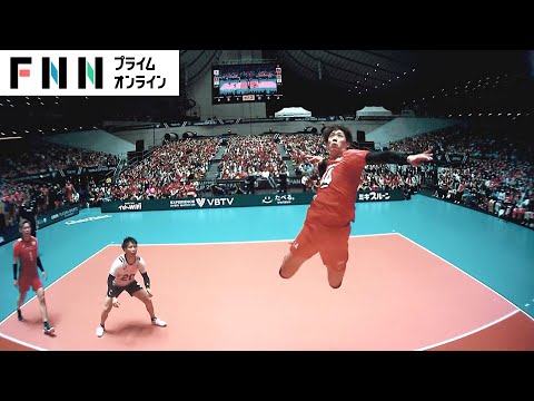 【スーパープレー映像・石川祐希】チーム最多得点15！世界のISHIKAWAスロベニア戦まとめ【パリ五輪予選/W杯バレー】