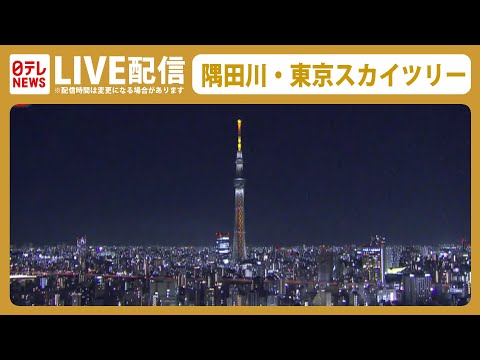 【ライブカメラ】夏の東京――浅草寺周辺から隅田川・スカイツリーを眺める / Summer Tokyo in Japan. Asakusa, Sky Tree（日テレNEWS LIVE）