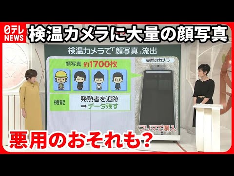 【悪用も？】中古「検温カメラ」に1700枚の顔写真 “個人情報”漏えいリスクに注意