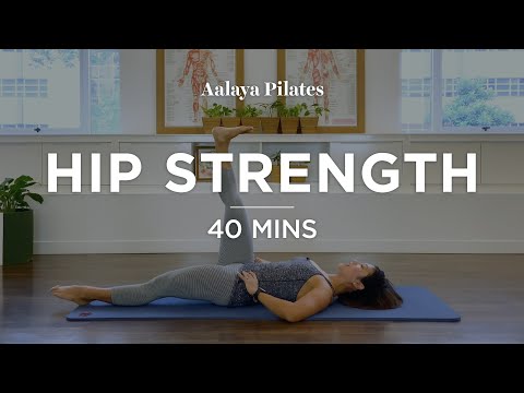 Hip Strengthening - Pilates Matwork Level 1/2 - 40min - Bodyweight exercises