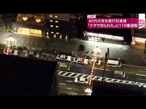 【リプレイ】「ナタで切られた」4人ケガ　48歳男を現行犯逮捕　茨城・水戸市　事件・事故 ── ニュースライブ （日テレNEWS LIVE）