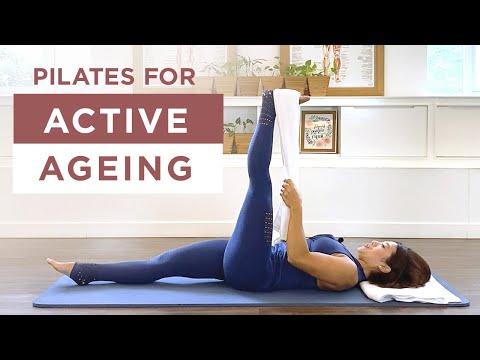 Pilates for Seniors - Pilates Matwork Beginner - 30min - Suitable for osteopenia, osteoporosis