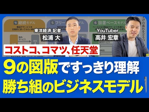 世の中のビジネスモデルは「9つの図解」でシンプルに理解できる