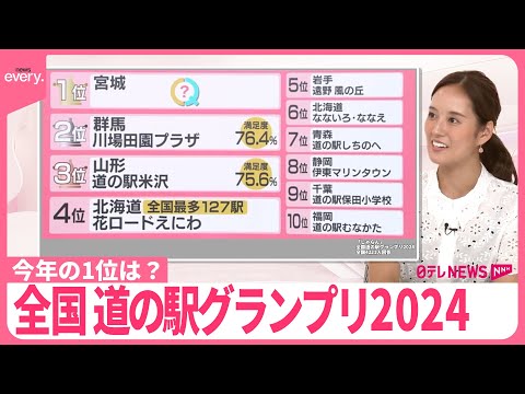 【最強”ナゼ】全国「道の駅」ランキング、1位は？ 満足度「81.1％」…“全国最多の北海道、トップは【#みんなのギモン】