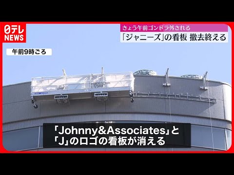 【ジャニーズ事務所】本社ビル 社名の看板撤去終える