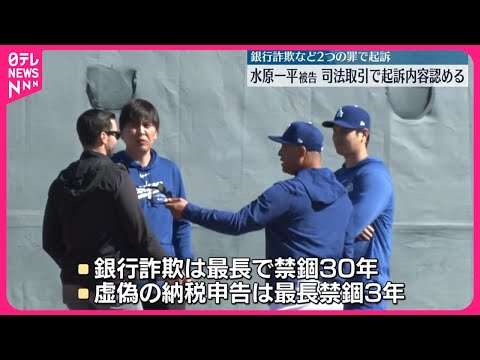 【水原一平被告】司法取引…起訴内容認めることで合意 銀行詐欺などで起訴