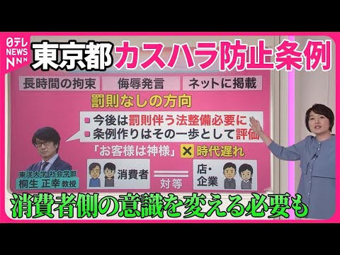 【都が「カスハラ防止条例」制定へ……】44.9％「したことある」 年齢や男女別の傾向は？“お客様は神様”影響か【#みんなのギモン】