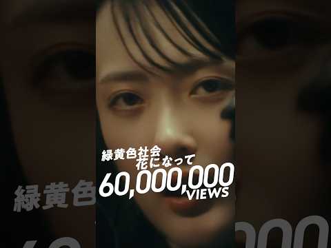 「#花になって」Music Video 6000万回再生突破㊗️ #緑黄色社会 #リョクシャカ #薬屋のひとりごと #Shorts