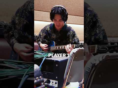 「PLAYER 1」Guitar Recording #緑黄色社会 #リョクシャカ #ChannelU #PLAYER1 #Shorts