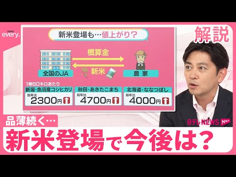 【コメ品薄で悲鳴】「近所のスーパー全滅」…新米シーズン間近、解消いつ？ 10年ぶりに需要増加のワケ【#みんなのギモン】