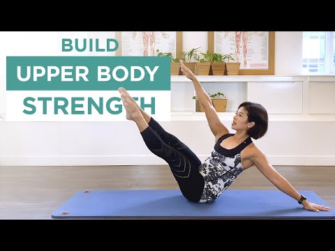 Build Upper Body Strength - Pilates Level 2 - 35 mins - Low impact strengthening exercise