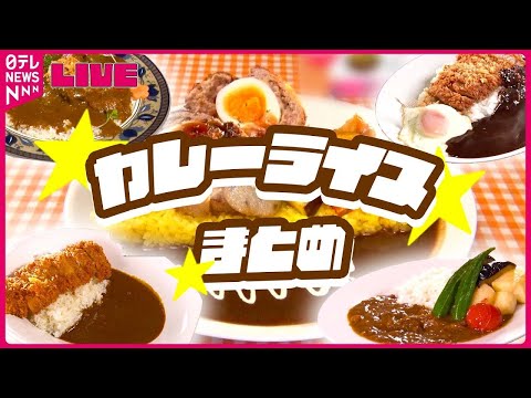 【カレーまとめ】スパイス香るカレー/懐かしい味のカレー/肉盛りスタミナカレー/高円寺 独創的なカレー　など　グルメニュースライブ（日テレNEWSLIVE）