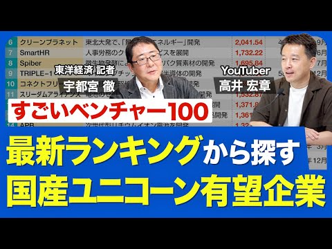 【すごいベンチャー100】調達難でも大学発企業は躍進／国産ユニコーン100社創出の茨道／キャリアパスの選択肢として存在感が拡大【「週刊東洋経済」ピンポイント解説】