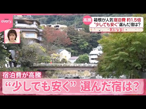 【人気観光地の今】宿泊費が高い！“少しでも安い宿”選んだ利用客は？『気になる！』