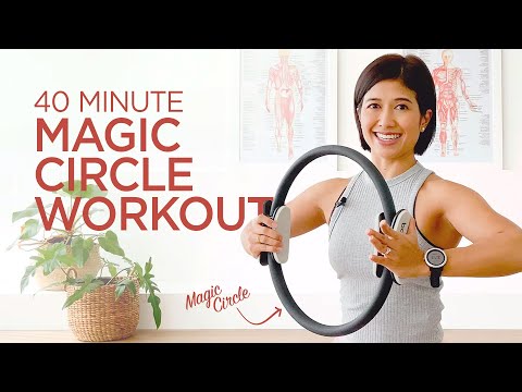40 min Pilates Magic Circle Workout