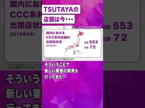 【さよならTポイント】TSUTAYAの店舗は今