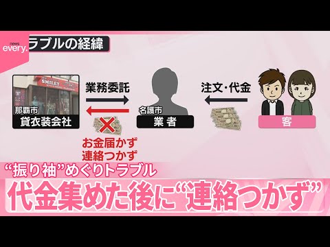 【トラブル】成人式の“振り袖”めぐり… 代金集めた業者と連絡つかず 沖縄